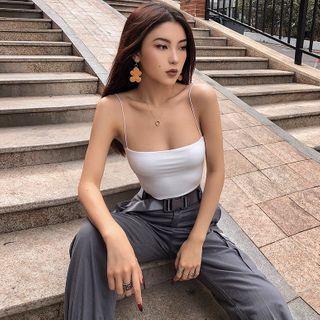 Cropped Camisole Top In 4 Colors