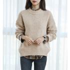 Alpaca Blend Pastel Sweater