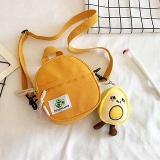 Round Mini Zip Crossbody Bag