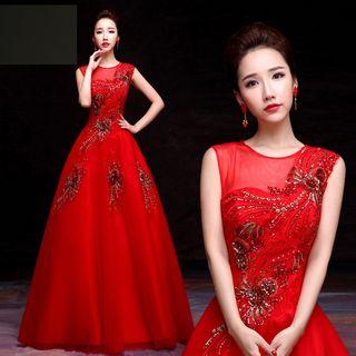 Embellished Wedding Dress