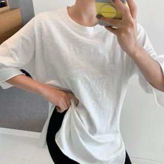 Slit-side Long M Lange T-shirt