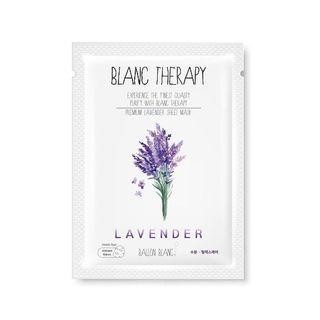Ballon Blanc - Blanc Therapy Sheet Mask - 12 Types Lavender