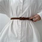 Straw Belt Brown - One Size