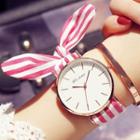 Print Cloth Strap Watch