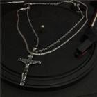 Chain Necklace / Cross Pendant Necklace