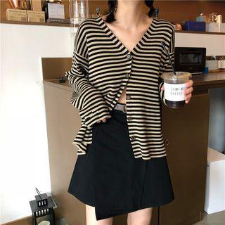 Striped Cardigan Stripes - One Size