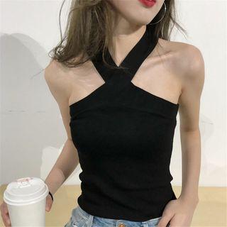 Halter Crop Tank Top