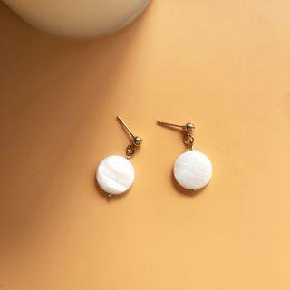 Disc Dangle Earring 1 Pair - Earring - One Size