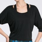 Elbow-sleeve Sport T-shirt