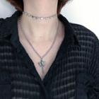 Star & Scepter Pendant Layered Necklace