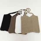 Crochet Knit Shopper Bag