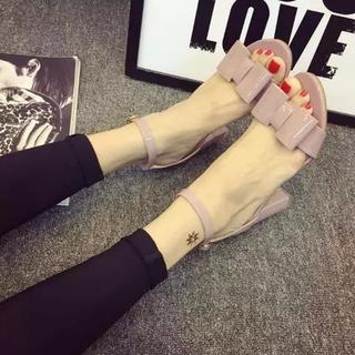 Bow Heeled Sandals