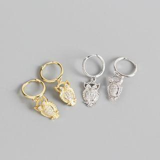 Owl Dangle Earring