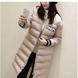 Lettering Padded Coat