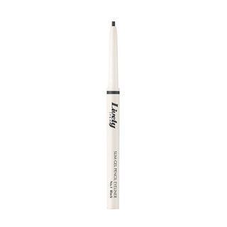 Ipkn - Lively Slim Gel Pencil Eyeliner - 4 Colors #01 Black