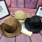 Beaded Straw Hat