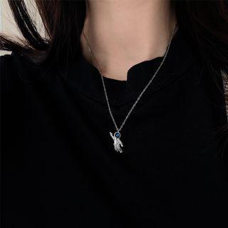 Astronaut Necklace As Shown In Figure - One Size