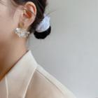 Alloy Heart Petal Fringed Earring 1 Pair - E2382 - Gold - One Size