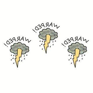 Lightening Cloud Print Waterproof Temporary Tattoo One Piece - One Size