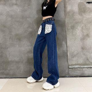 .straight Fit Jeans
