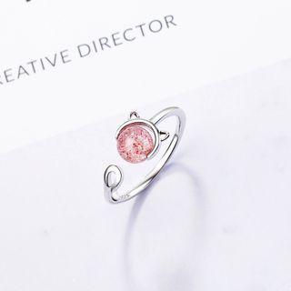 Cat Ring Pink - One Size