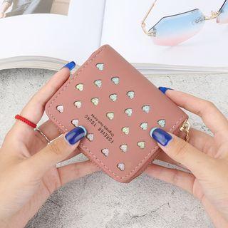 Cutout Heart Wallet