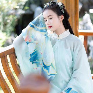 Hanfu Halter Top / Light Top / Maxi Skirt / Set