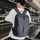 Nylon Backpack Dark Gray - One Size