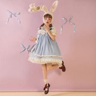 Sleeveless Bow Lolita Dress / Headband / Hair Clip