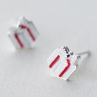 925 Sterling Silver Gift Box Earrings