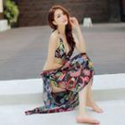 Set: Jewel Print Bikini + Cover-up