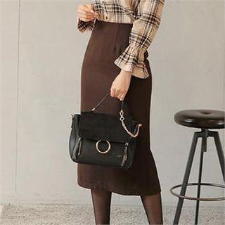 Midi H-line Skirt