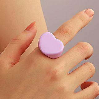 Plain Heart Ring