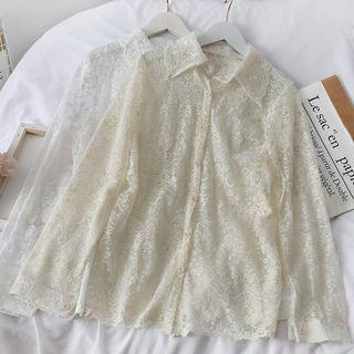 Loose-fit Lace Shirt
