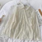 Loose-fit Lace Shirt