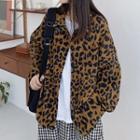 Leopard Shirt Light Brown - One Size