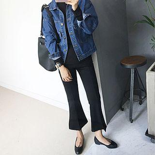 Pocket Accent Denim Jacket