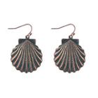 Alloy Shell Dangle Earring 1 Pair - As Shown In Figure - One Size