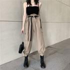 Camisole Top / Short-sleeve Shirt / Cargo Jogger Pants