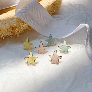 Resin Star Earring