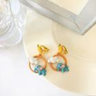 Cartoon Elephant Drop Earring