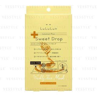 Lululun - Plus Weekly Face Mask Sweet Drop 5 Pcs