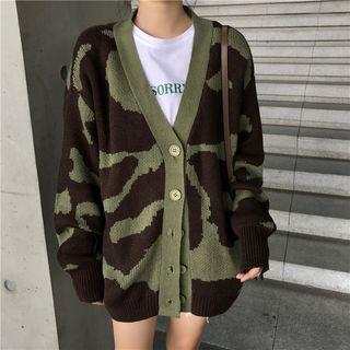 Camo Cardigan Camouflage - One Size