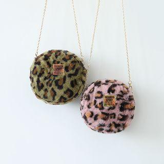Leopard Flurry Mini Crossbody Bag