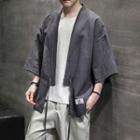 3/4-sleeve Tie-strap Jacket