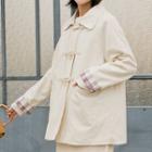 Toggle Trench Coat Almond - One Size