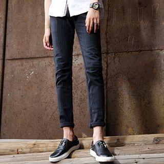 Striped Slim Fit Pants