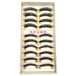 Set Of 10 Pairs: False Eyelash #d-03