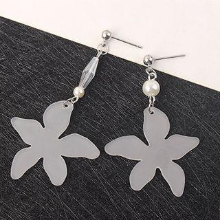 Flower Non-matching Statement Earring