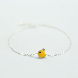 Chicken Bracelet Silver - One Size